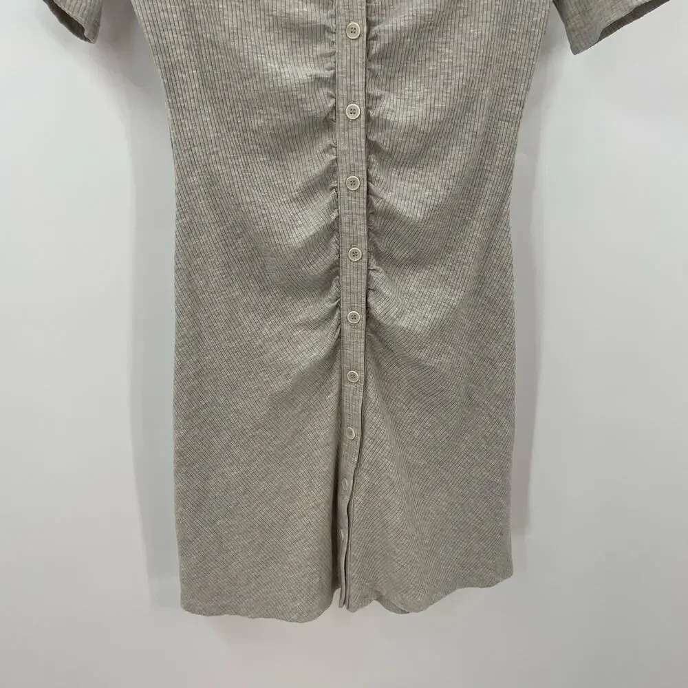 Reformation Lennon Dress Marble L - Picture 5 of 9
